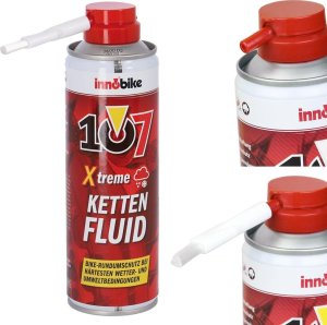 Olej do łańcucha InnoBike Xtreme 107, 300 ml, spray 1