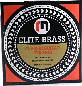 ERNIE BALL Struny do gitary klasycznej Red's Music ELITE BRASS 1