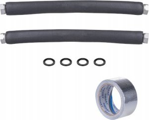 NMC ZESTAW 2 SZTUK WĘŻY DN25 Z NAKRĘTKAMI 1"/1" Z IZOLACJĄ UV 9MM L=1,50 FPWS // WPPC.F.150.1" 5