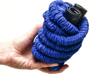 Verk Wąż ogrodowy X-HOSE rozciągliwy pistolet 3,5-15m niebieski 6