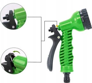Verk Wąż ogrodowy X-HOSE rozciągliwy pistolet 7,5-22,5m zielony 4