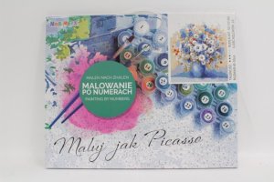 Norimpex BUKIET KWIATÓW OBRAZ MALOWANIE PO NUMERACH 07680 2