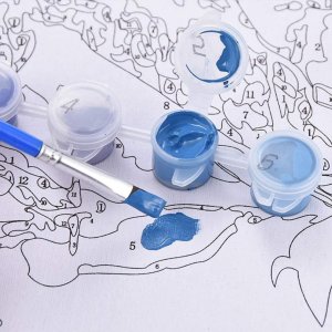 Norimpex BUKIET KWIATÓW OBRAZ MALOWANIE PO NUMERACH 07680 6