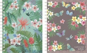 Herlitz Brulion na spirali A6/100K kratka Ladylike (2szt) 1