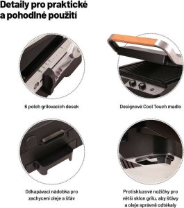 Grill elektryczny Lauben 2000SB 4