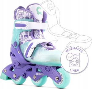 Step2 ROLKI CARIBOO ROLLERS STEP ONE FIOLETOWO-MIETOWE (26-29) CAR-ST1-XS-PM 16