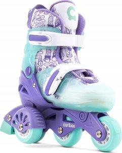 Step2 ROLKI CARIBOO ROLLERS STEP ONE FIOLETOWO-MIETOWE (26-29) CAR-ST1-XS-PM 3