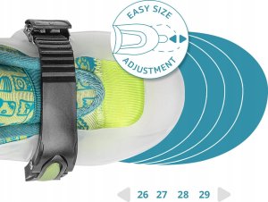 Step2 ROLKI CARIBOO ROLLERS STEP ONE FIOLETOWO-MIETOWE (26-29) CAR-ST1-XS-PM 9