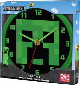 Kids Euroswan Zegar ścienny Wall clock 25cm Minecraft MIN3018 Kids Euroswan 1