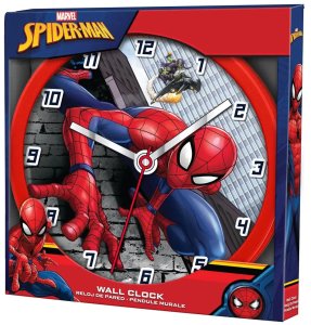 Kids Euroswan Zegar ścienny Wall clock 25cm Spiderman SPD3601 Kids Euroswan 2