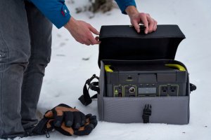 Ładowarka solarna Goal Zero Goal Zero Small Boulder kelioninis krepšys saulės kolektoriui 3