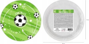 GoDan Talerzyki papierowe Minecraft 23cm 8szt 4