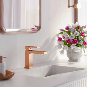 Bateria umywalkowa Valvex 2420500 ARS BAT. UMYW. STOJ. SATIN COPPER  VALVEX // BV.2420500 4