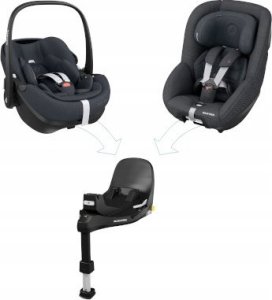 Wózek Maxi Cosi Maxi-Cosi automobilinė kėdutė Mica Pro Eco i-Size 360 0-18 kg, authentic black 21