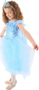 PRC STRÓJ FROZEN II SUKIENKA ELSA KRAINA LODU E201 KSIĘŻNICZKA 120 4