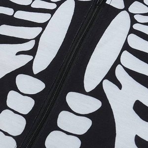 PRC STRÓJ PRZEBRANIE SZKIELETOR KOŚCIOTRUP HALOWEEN KARNAWAŁ UNISEX 5-6 lat 5