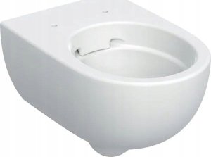 Miska WC Geberit Geberit Selnova Premium Wisząca miska WC, lejowa, B36cm, H33cm, T53cm, ukryte mocowania, Rimfree [6] 1