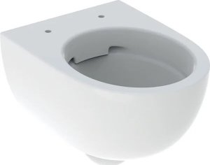 Miska WC Geberit Geberit Selnova Compact Premium Wisząca miska WC, lejowa, B35.5cm, H33cm, T49cm, krótka, ukryte mocowania, Rimfree [6] 1