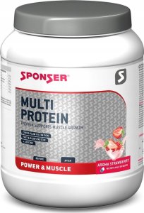 Sponser Odżywka SPONSER MULTI PROTEIN CFF Truskawka puszka 850g (NEW) 1