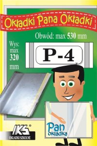 IKS Okładka przylepiana P4 - Format A4 (25szt) IKS 1