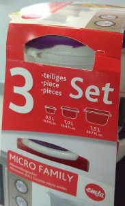 Emsa Emsa Micro Family Mikrowave Starter Set Blackberry 9