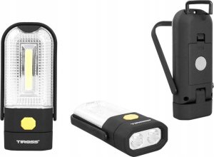 Latarka Tiross TIROSS LATARKA WIELOFUNKCYJNA 2x1W+3W COB LED TS1843 3