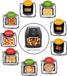 Frytkownica beztłuszczowa Horkovzdušná fritéza Mediashop Power AirFryer Multi-Function Deluxe 4
