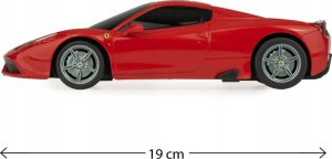 Rastar Rastar, Ferrari 458, Speciale A, RC Car, Red, 1:24, 6+ years For Boys 4