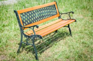 Elior Ławka drewniana ogrodowa z oparciem 4