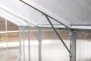 Skośny SANUS XL-16 aluminiowy/polikarbonatowy szklarnia 9