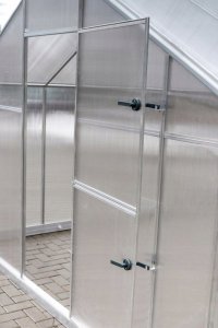 Skośny SANUS XL-16 aluminiowy/polikarbonatowy szklarnia 10