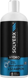 Solverx Solverx Hydro żel pod prysznic i szampon 2w1 dla mężczyzn 400ml 1