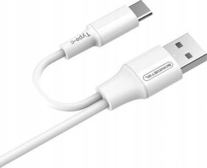 Kabel USB Somostel USB-A - USB-C + microUSB + Lightning 1.2 m Biały (33715) 2