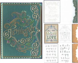 Boncahier Notatnik ozdobny 0042-02 Lettering 2 3