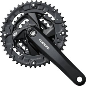 Shimano Mechanizm korbowy Acera 9-rzęd -FCM-371E866CL- 175 mm 48x36x26T czarny Uniwersalny 1