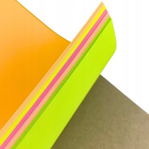 Herlitz Papier kolorowy fluorescencyjny A4/40K 6