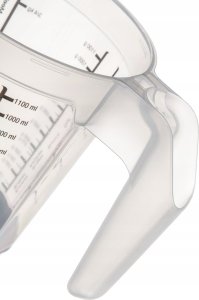 Lumarko Dzbanek Z Miarką I Funkcją Antypoślizgową 1l Nordic Grey (10491) Lumarko! 4