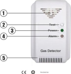 Beurer Czujnik gazów CX50 LPG, LNG, metan, propan, butan 3