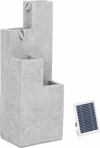 Hillvert Fontanna kaskada ogrodowa solarna z oświetleniem LED 4 kolumny 3 W Fontanna kaskada ogrodowa solarna z oświetleniem LED 4 kolumny 3 W 2
