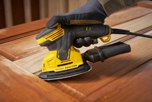 Szlifierka Stanley Mimiośrodowa Delta V20 SFMCW221D1S 8