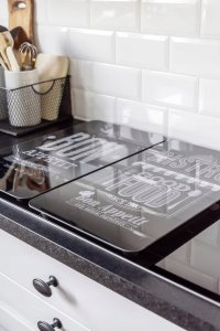 Wenko Szklane płyty ochronne BON APPETIT na kuchenkę – 2 sztuki, WENKO, 16