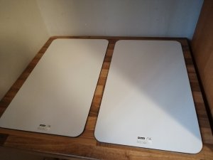 Wenko Szklane płyty ochronne BON APPETIT na kuchenkę – 2 sztuki, WENKO, 4