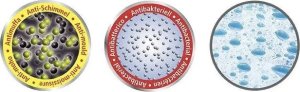 Wenko Zasłona prysznicowa Astera Flexi, tekstylna, 180x200 cm, WENKO 5