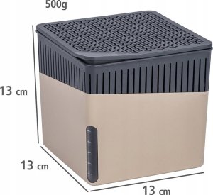 Wenko Pochłaniacz wilgoci, 40 metrów sześciennych, wymienne wkłady, kolor beżowy, stylowy kształt , zapobiega rozwojowi pleśni, grzybów 2