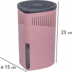 Wenko Pochłaniacz wilgoci, 80 metrów sześciennych, zapobiega rozwojowi pleśni, grzybów, wymienne wkłady, kolor różowy, 3 miesiące działania 4