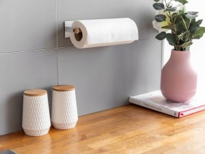 Wenko Uchwyt magnetyczny na rolki kuchenne MAGNA, bambus, 30 cm, WENKO 6