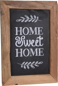 Home Styling Collection Tablica kredowa z drewnianą ramą, 100 x 70 cm 2
