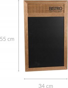 Home Styling Collection Tablica kredowa do kuchni Bistro, 34 x 55 cm 2