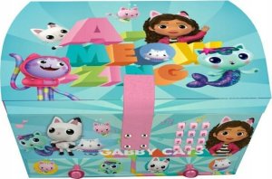 Kids Euroswan Szkatułka na biżuterię Koci Domek Gabi na kod z efektami dźwiękowymi GD00041 Kids Euroswan 2