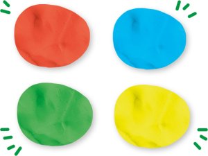 SES Creative SES Ciastolina Pure* 4x90g 00511 05115 4